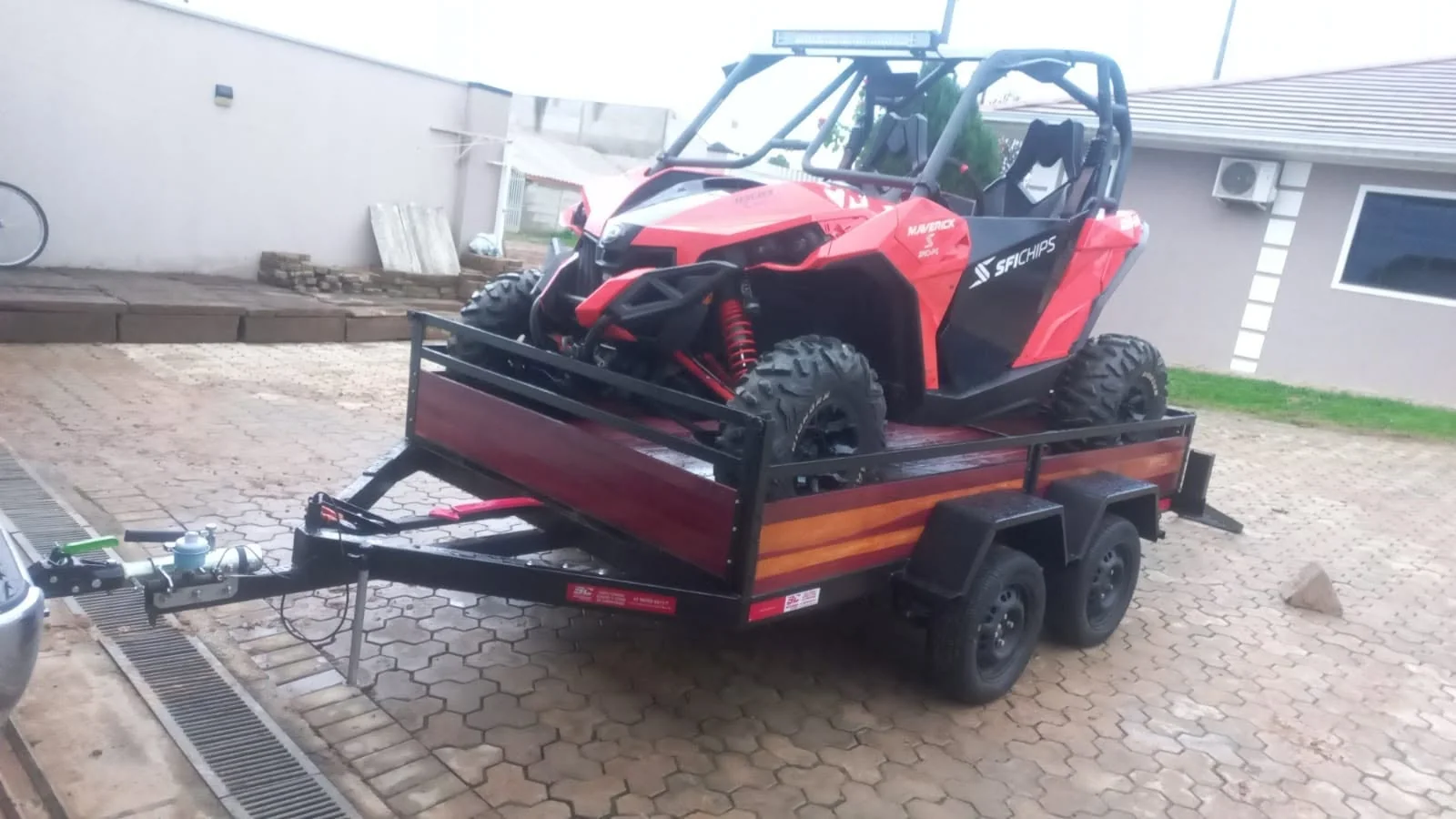 Projeto sob medida para transporte de veículo